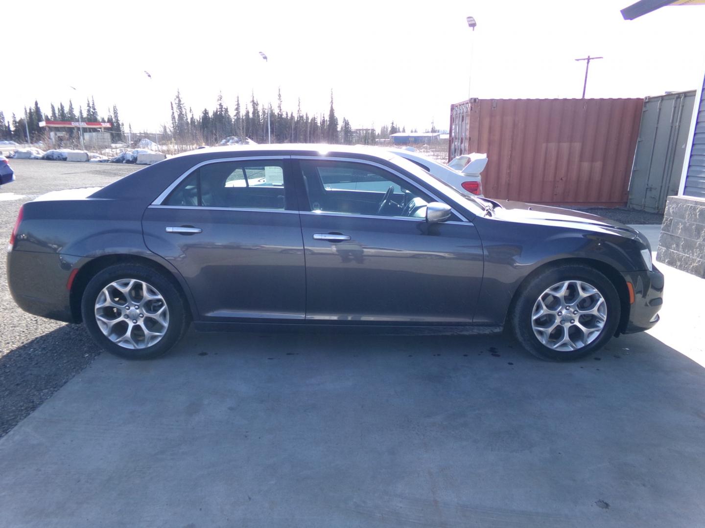 2017 Grey Chrysler 300 C Platinum AWD (2C3CCASG4HH) with an 3.6L V6 SOHC 24V engine, 8A transmission, located at 2630 Philips Field Rd., Fairbanks, AK, 99709, (907) 458-0593, 64.848068, -147.780609 - Photo#2